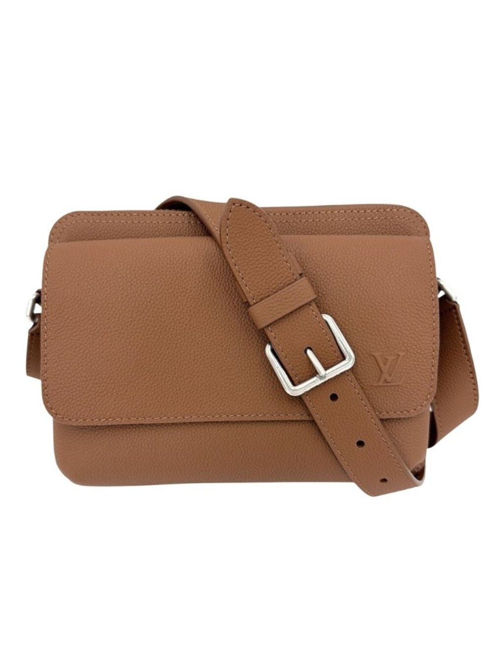 Louis Vuitton Shoulder Bag LV Aerogram Boarding Messenger Crossbody Leather